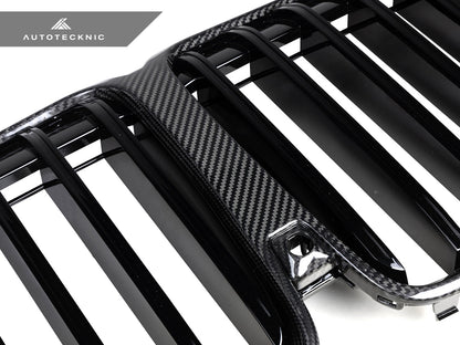 AutoTecknic Dry Carbon Fiber Front Grille - G07 X7 LCI - Graveyard Performance