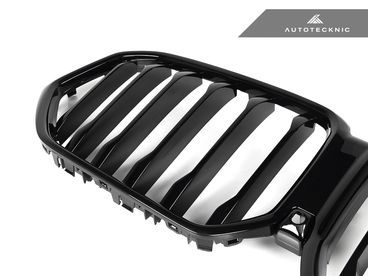 AutoTecknic Painted Glazing Black Front Grille - G06 X6 LCI - Graveyard Performance