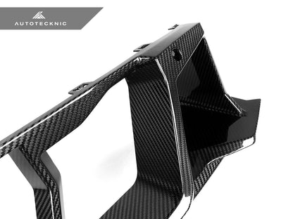AutoTecknic Dry Carbon Corsa Center Bumper Trim - G87 M2 - Graveyard Performance