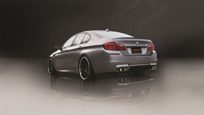 Corsa 2012-2017 BMW M5 F10 Polished Sport Axle-Back Exhaust - Graveyard Performance