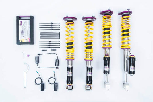 KW Coilover Kit V4 2013+ BMW M5/F10 (5L) Sedan with Electronic Suspension - Graveyard Performance