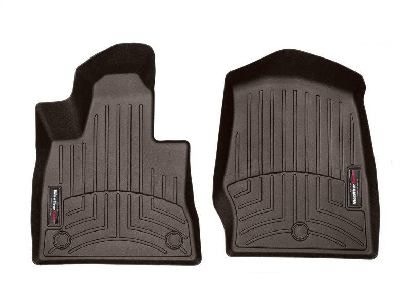 WeatherTech 2020+ Ford Explorer Front FloorLiner - Cocoa - Graveyard Performance