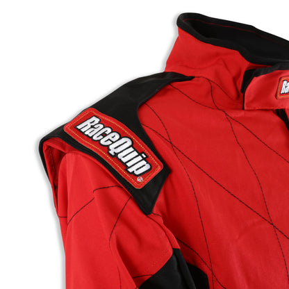 RaceQuip Red Chevron-1 Suit - SFI-1 3XL - Graveyard Performance