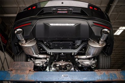 Corsa 24-25 Ford Mustang GT Xtreme 3in Cat-Back Dual Rear Exhaust w/4.5in Straight-Cut Polish Tips - Graveyard Performance