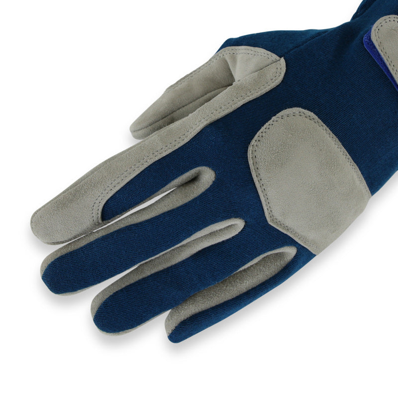 RaceQuip Blue 1-Layer SFI-1 Glove - Small - Graveyard Performance