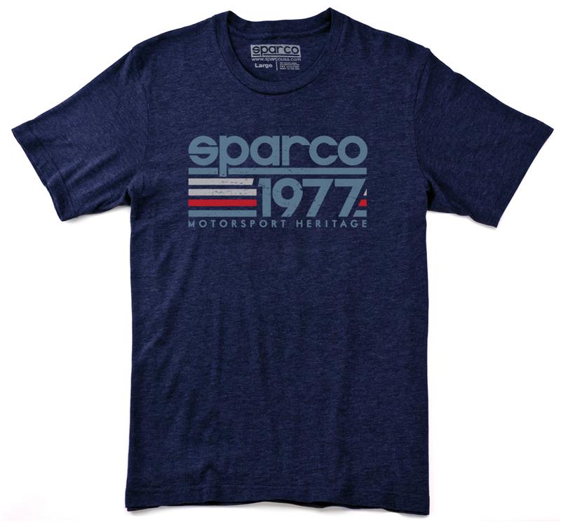 Sparco T-Shirt Vintage 77 Nvy Lrg - Graveyard Performance