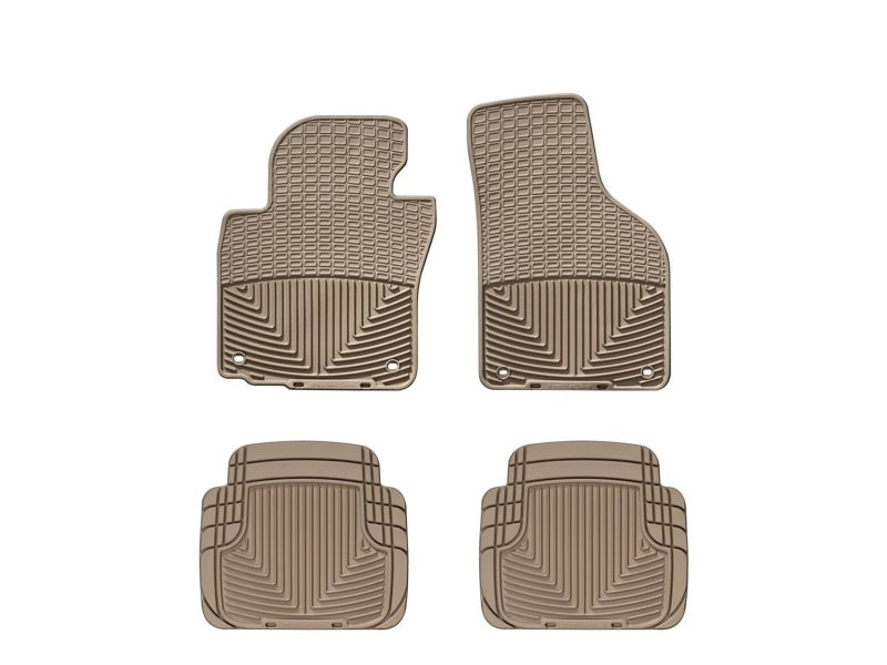 WT Rubber Mats - Rear - Tan - Graveyard Performance