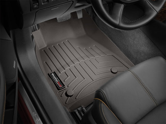 WeatherTech 2014+ Chevrolet Corvette Front FloorLiner - Cocoa - Graveyard Performance