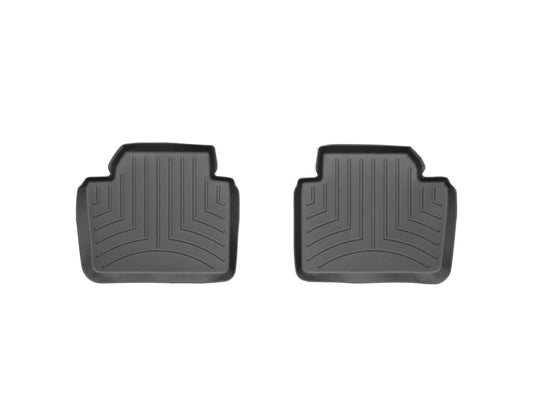 WeatherTech 12+ BMW 3-Series Rear FloorLiner - Black - Graveyard Performance