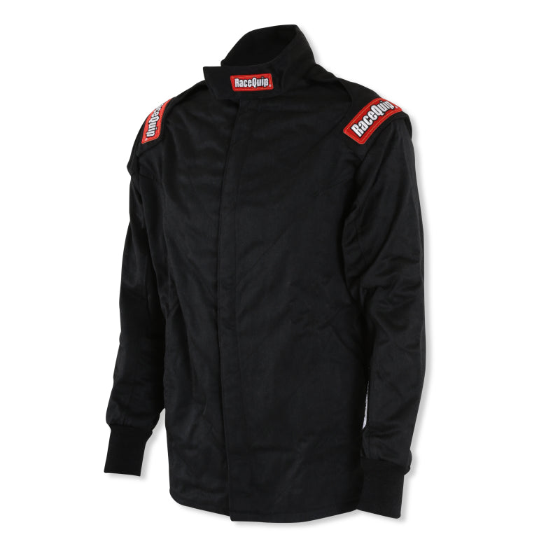 RaceQuip Black Chevron-5 Jacket SFI-5 - 3XL - Graveyard Performance