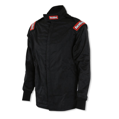 RaceQuip Black Chevron-5 Jacket SFI-5 - 3XL - Graveyard Performance