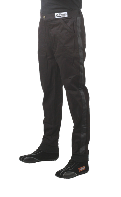 RaceQuip Black SFI-1 1-L Pants 3XL - Graveyard Performance