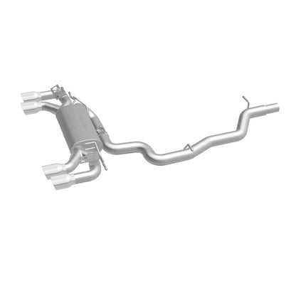 MagnaFlow Sys C/B 2015-2017 Volkswagen Golf R 3in Polished SS Quad Tip Split Rear Exit - Graveyard Performance