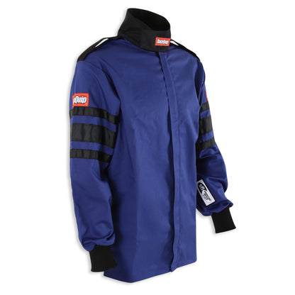 RaceQuip Blue SFI-1 1-L Jacket - XL - Graveyard Performance