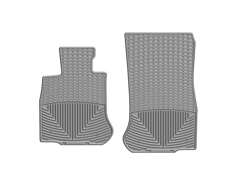 WeatherTech 12+ BMW 6-Series Front Rubber Mats - Grey - Graveyard Performance