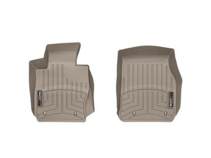 WeatherTech 12+ BMW 3-Series Front FloorLiner - Tan - Graveyard Performance