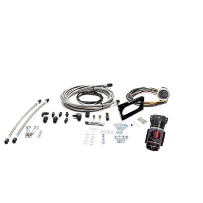 Snow Performance 05-10 Mustang Stg 2 Boost Cooler Water Inj Kit (SS Brded Line/4AN Fitting) w/o Tank - Graveyard Performance