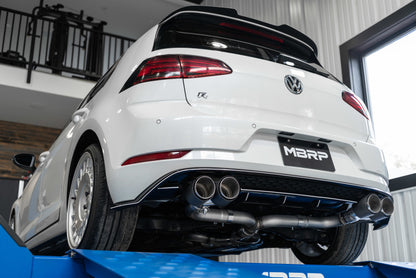 MBRP 15-19 VW Golf R MK7/MK7.5 3in T304 Cat Back Exhaust w/ Carbon Fiber Tips - Graveyard Performance