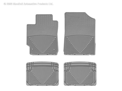 WT Rubber Mats - Rear - Grey - Graveyard Performance