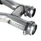 BBK 79-93 Mustang 5.0 Short Mid H Pipe With Catalytic Converters 2-1/2 For BBK Long Tube Headers