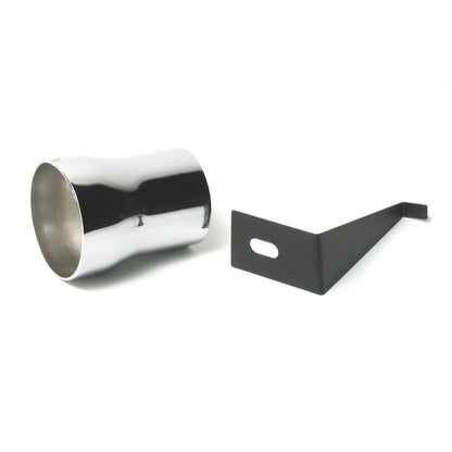 BBK 86-88 Mustang Cold Air Kit Adapter - Chrome - Graveyard Performance