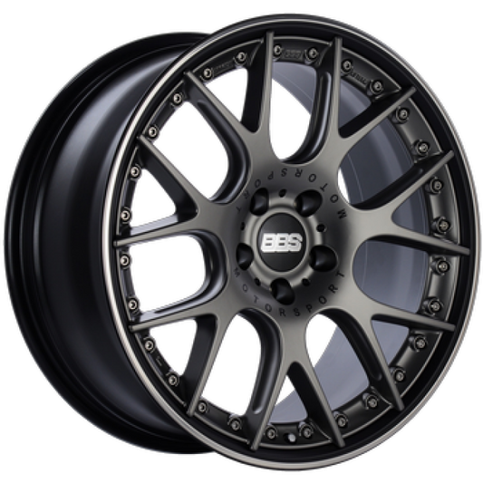 BBS CH-RII 21x9 5x112 ET24 CB 66.5 Porsche Macan Platinum Center Wheel - Graveyard Performance
