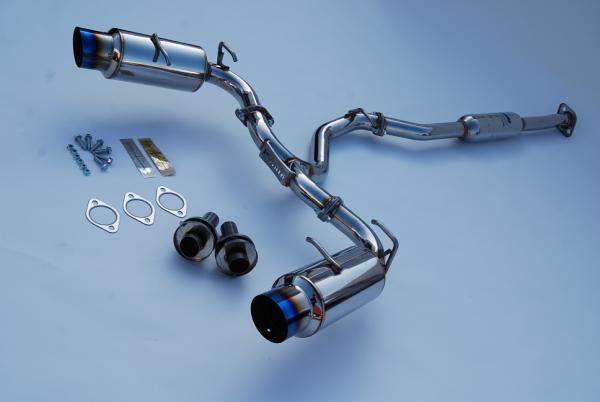 Invidia 12 Scion FRS/BRZ 60mm N1 Ti-Tip Cat- Back Exhaust - Graveyard Performance
