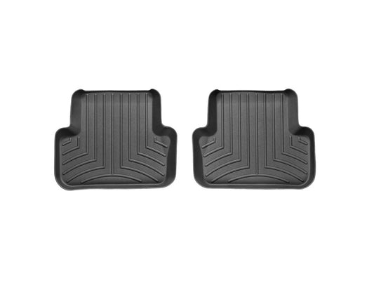 WeatherTech 09-13 Audi A4/S4/RS4 Rear FloorLiner - Black - Graveyard Performance