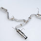 Invidia 2022+ Subaru WRX N1 Twin Outlet Single Layer SS Tip Cat-Back Exhaust