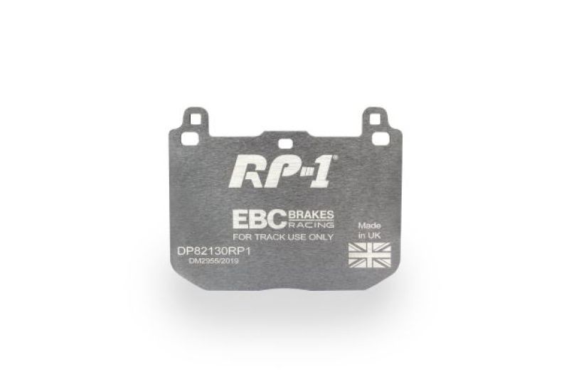 EBC Racing 06-12 Audi S3 (8P) 2.0T (PR-1LK) RP-1 Race Front Brake Pads - Graveyard Performance