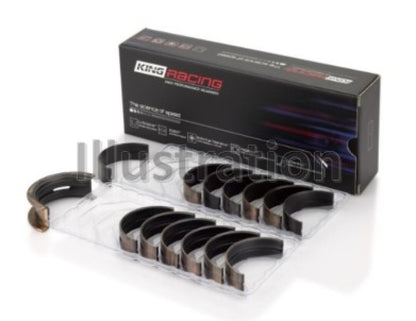 King Engine Bearings BMW M20/M50 2.0L/2.5L/2.7L Performance Main Bearing Set - Size STD - Graveyard Performance