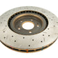 DBA 08+ EVO X Front Drilled & Slotted 4000 Series Rotor
