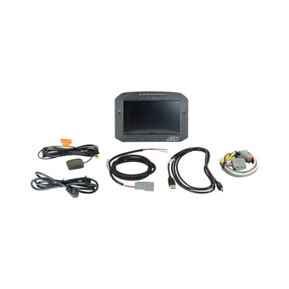 AEM CD-7LG Carbon Logging Flush Digital Dash Display w/ Internal 20Hz GPS & Antenna - Graveyard Performance