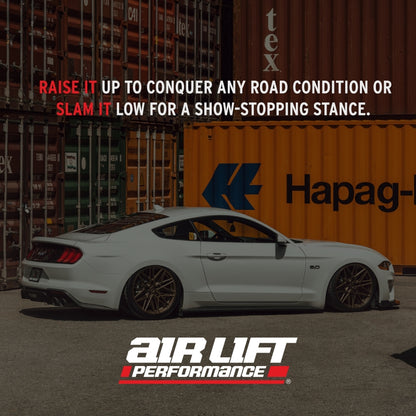 Air Lift Performance 15-23 Ford Mustang S550/24-25 S650 Air Suspension Front Kit - Graveyard Performance