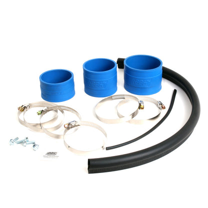 BBK 86-93 Mustang 5.0 Cold Air Intake Kit - Fenderwell Style - Blackout Finish - Graveyard Performance