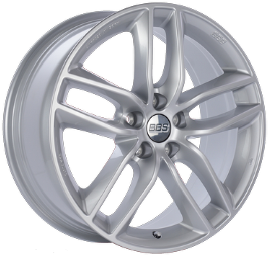 BBS SX 18x8 5x112 ET44 Sport Silver Wheel -57mm - Graveyard Performance