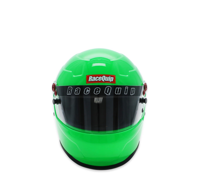 RaceQuip PRO25 SA2025 FLO GRN XXL HELMET - Graveyard Performance
