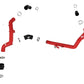 aFe Bladerunner 2-1/4 IN Aluminum Hot Charge Pipe Black 20-23 Ford Explorer/Explorer ST - Red