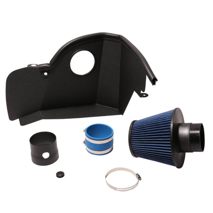 BBK 2015-16 Mustang Ecoboost Cold Air Induction System (Blackout Finish) - Graveyard Performance