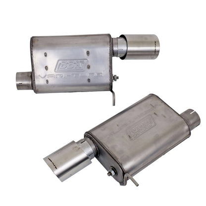 BBK 11-14 Mustang GT VariTune Axle Back Exhaust Kit (Stainless Steel) - Graveyard Performance