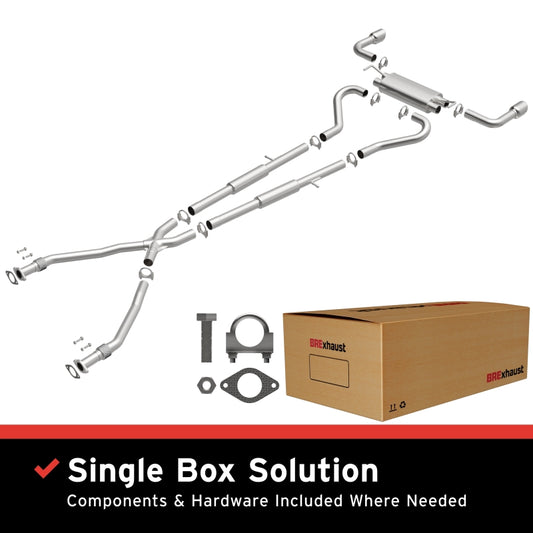 BRExhaust 14-22 Infiniti Q50 Exhaust Kit - Graveyard Performance