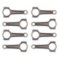 Manley Small Block Chevy .025in Longer LS-1 6.125in Pro Series I Beam Connecting Rod Set