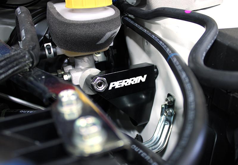 PERRIN 15-21 Subaru WRX/STI / 13-17 Crosstrek / 14-18 FXT / 13-16 Impreza Master Cyl. Brace - Black - Graveyard Performance