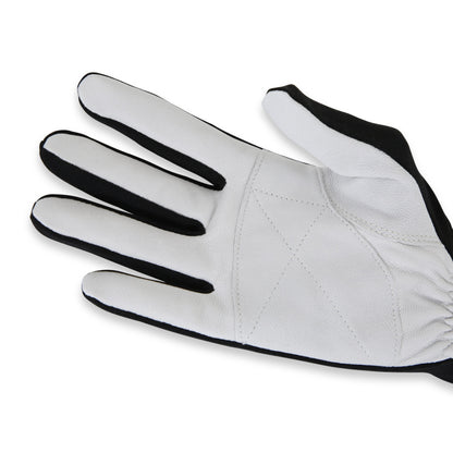 RaceQuip Black Basic Race Glove - Small - Graveyard Performance