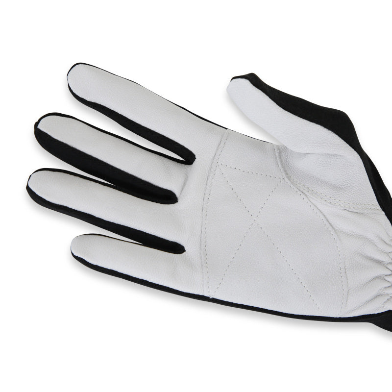 RaceQuip Black Basic Race Glove - Large - Graveyard Performance