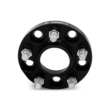 Mishimoto 5x114.3 20mm 56.1 Bore M12 Wheel Spacers - Black - Graveyard Performance