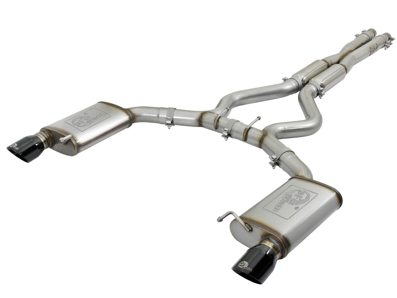 aFe 11-21 Dodge Durango V6-3.6L / V8-5.7L MACH Force-Xp 304 SS Cat-Back Exhaust System w/ Black Tip - Graveyard Performance
