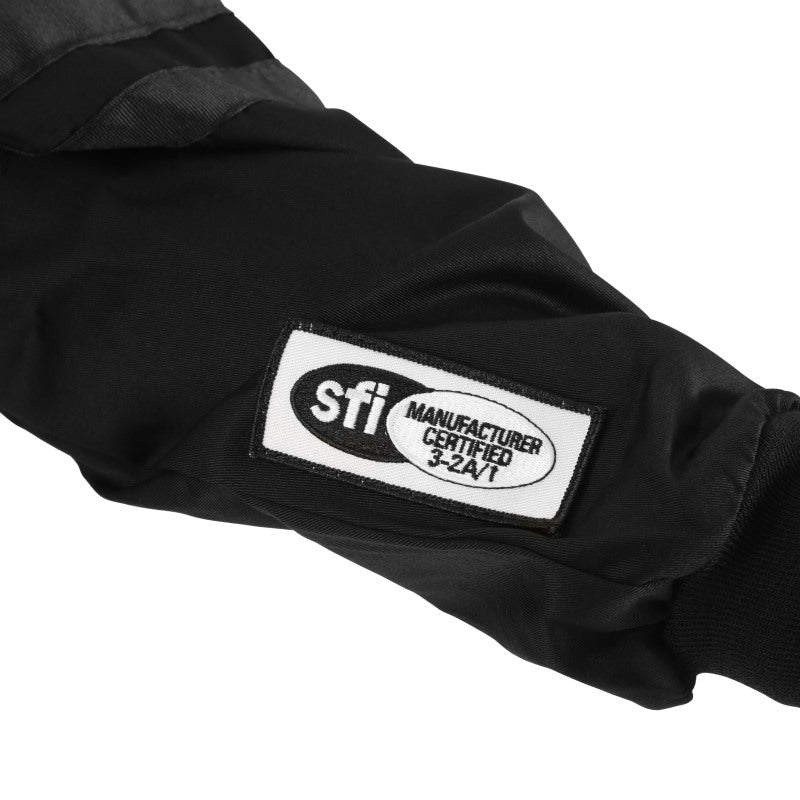 RaceQuip Black SFI-1 1-L Jacket - 3XL - Graveyard Performance