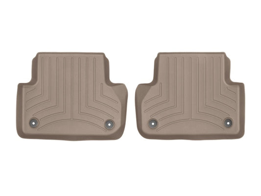 WeatherTech 2017+ Audi A4 (Sedan) Rear FloorLiner - Tan - Graveyard Performance
