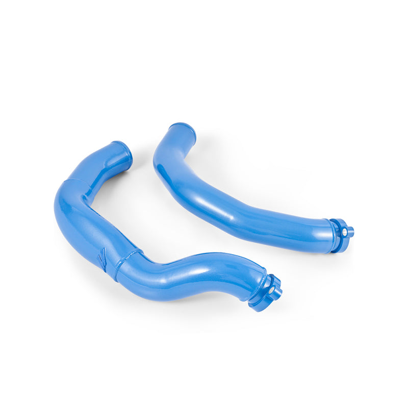 Mishimoto 2015-2020 BMW F80 M3/M4 Intercooler Pipe Kit Yas Marina Blue Metallic - Graveyard Performance